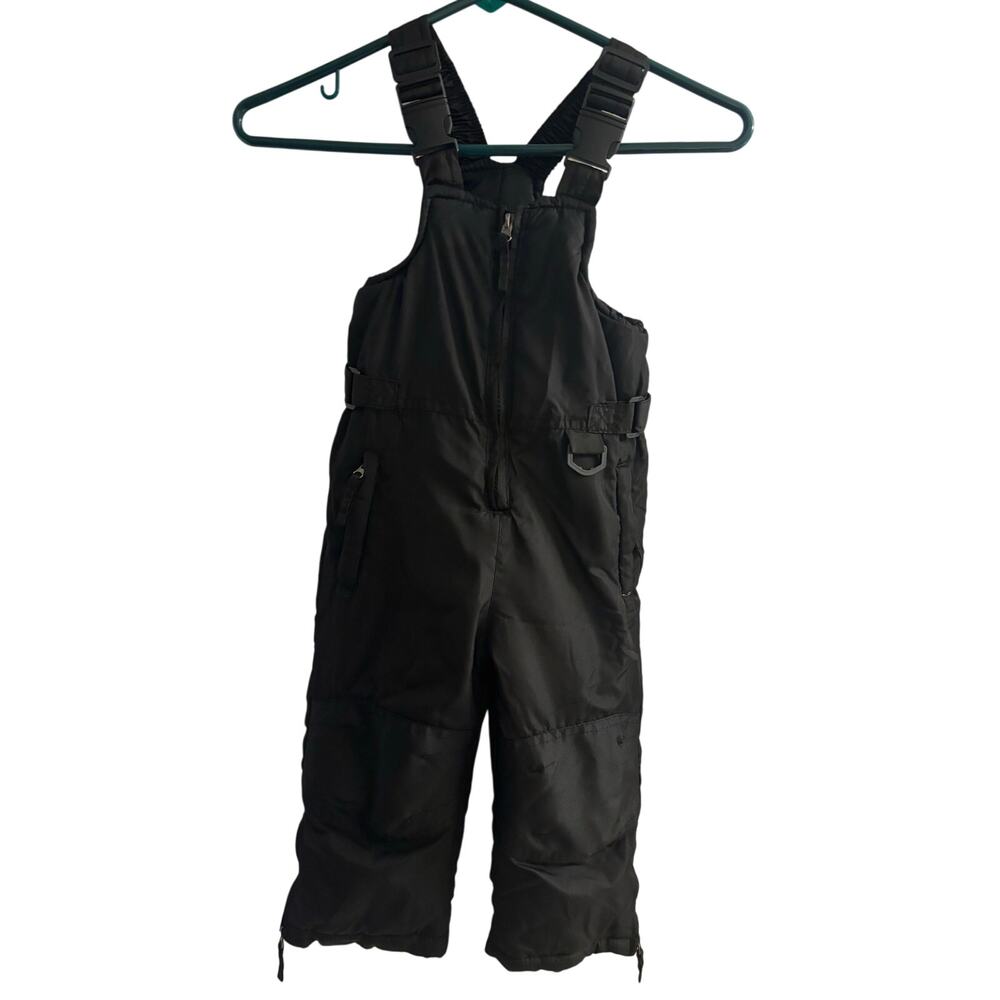 Ixtreme Outfitters  Ski Overall Bibs Snow Pants Black Suspenders Kids Size 2T